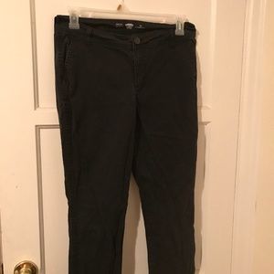 Old Navy Black Boot-Cut Jeans, Size 10